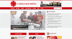 Desktop Screenshot of caritashaiphong.org