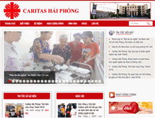 Tablet Screenshot of caritashaiphong.org